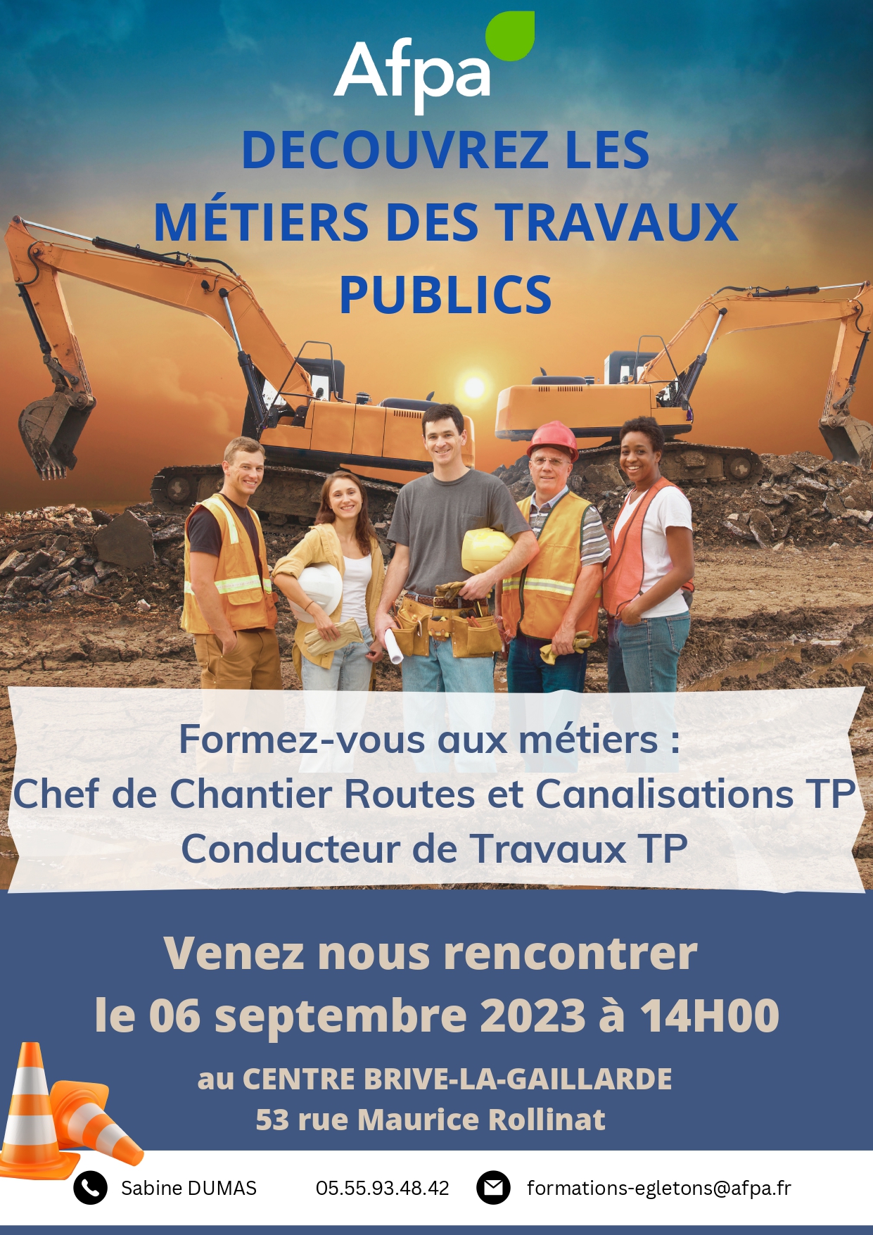 Découvrez les métiers des travaux publics