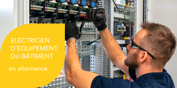 Electricien d'Equipement du Bâtiment en alternance à Olivet !