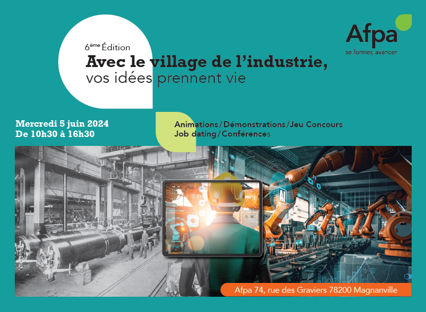 6e Village de l'industrie à Afpa Mantes-Magnanville